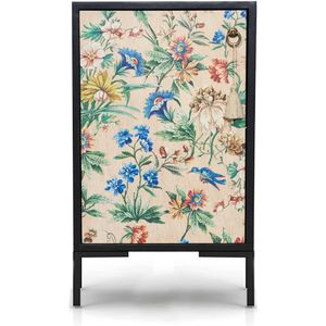 Nachtkastje Miquel Beige Flowers | Really Nice Things