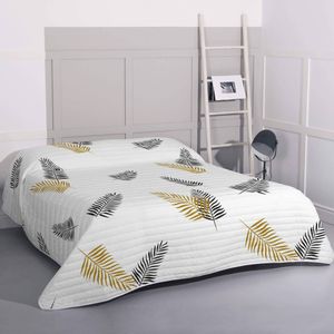 Bedsprei Foliage | Blanc