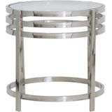 Light & Living | Bijzettafel Angol lengte 50 cm x breedte 50 cm x hoogte 50 cm transparant bijzettafels glas tafels meubels | NADUVI outlet