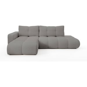 Hoekbank SOLA met slaapfunctie links chenille | NADUVI Collection
