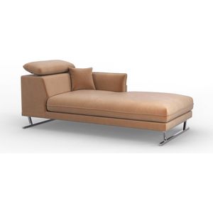 Chaise longue Gigi rechts velvet | Cozyhouse