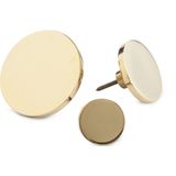 Nordstjerne | Set van 3 glimmende wandhaken small: diameter 4 cm, medium: diameter 6.5 cm, large: goudkleurig kapstokken | NADUVI outlet