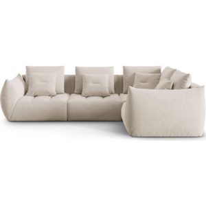 Hoekbank Bloom rechts 3-zits velvet | Micadoni