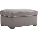 Jalouse Maison | Poef Serena - totaal: lengte 94 cm x diepte 65 cm x hoogte asbruin poefs - frame: versterkt en thermoverwarmd | NADUVI outlet