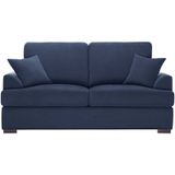 Jalouse Maison | 2-Zitsbank Irina - totaal: lengte 168 cm x diepte 92 cm x hoogte marineblauw zitbanken - frame: versterkt | NADUVI outlet