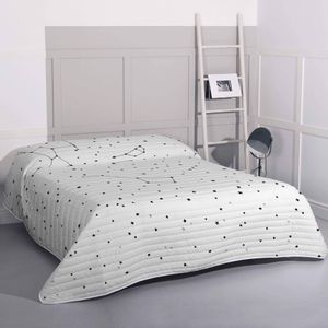 Bedsprei Constellation | Blanc