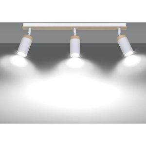 3-lichts plafondlamp Elzas | Loft46