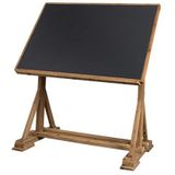 Dutchbone | Bureau Stilo lengte 125 cm x breedte 64 cm x hoogte 110,5 - 141,5 multicolour bureaus hout, ijzer meubels tafels | NADUVI outlet