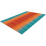 More99 | Vloerkleed Sunset wol oranje 90.00x160.00x0.60 cm rechthoekige vloerkleden | NADUVI
