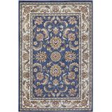 Hanse Home - Reni - Oosterse Loper - Blauw-Crème - 57 x 90 cm