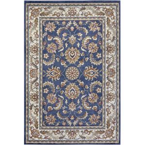 Hanse Home - Reni - Oosterse Loper - Blauw-Crème - 57 x 90 cm
