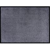 Effen deurmat Plain wasbaar 30°C - grijs 90x150 cm