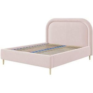 Bedframe Lorena chenille 140 x 200 cm | NADUVI Collection
