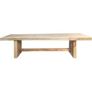 HSM Collection-Eettafel Block-250x80x78-Naturel-Munggur