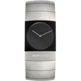 Jacob Jensen | Horloge 570 Titanium Arc breedte 2.9 cm zilverkleurig, zwart horloges horlogekast: titanium glas: saffierkristal, | NADUVI outlet