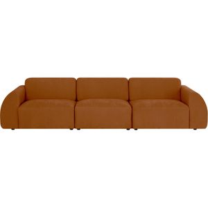 Zitbank - Terracotta - Chenille - 305 cm x 93 cm x 72 cm