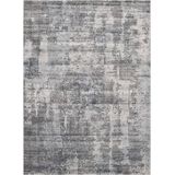 Vercai Rugs Oregon Collectie - Hoogpolig Vloerkleed - Zacht Tapijt voor Woonkamer - Polyester - Grijs - 80x150 cm