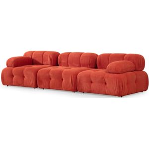 Modulaire zitbank Bubble Deluxe ribstof | Atelier Del Sofa