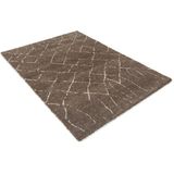 Perez Vloerkleden | Vloerkleed Diede textiel beige 240x200 cm rechthoekige vloerkleden | NADUVI