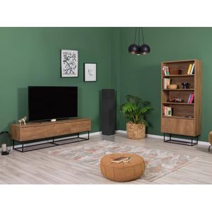 Set van TV-meubel en wandkast Laxus | Kalune Design