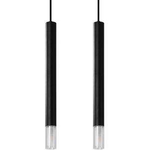 - LED Hanglamp zwart WEZYR - 2 x G9 aansluiting