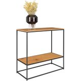 House Nordic | Sidetable Vita staal naturel 36.00x80.00x80.00 cm sidetables | NADUVI