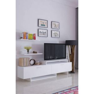 TV-meubel Zurich met wandplanken | My Interior