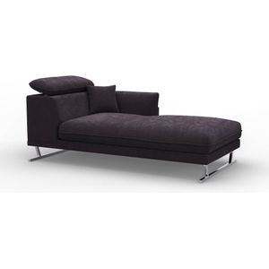 Chaise longue Gigi rechts chenille | Cozyhouse