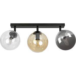 Plafondlamp opbouwspots Tofi glas 3-lichts | NADUVI Collection