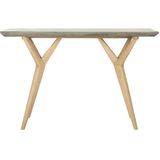Safavieh Furniture | Sidetable Camille lengte 138 cm x breedte 119 cm x hoogte 76.00 cm donker grijs sidetables poedersteen, | NADUVI outlet
