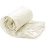 Heckettlane Elementi Hoeslaken - Lits-jumeaux - Katoensatijn - 180x210-220cm - Off-White