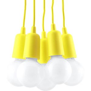 5-lichts hanglamp Diego | Loft46