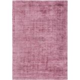 More99 | Vloerkleed Bangladesh Dhaka viscose roze 80.00x150.00x1.50 cm rechthoekige vloerkleden | NADUVI
