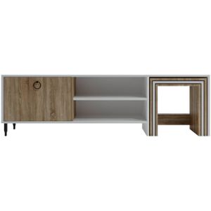 TV-meubel Lyon met bijzettafeltjes | Kalune Design