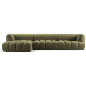 5-zits hoekbank Harry links velvet | Micadoni