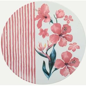 Set van 6 dessertborden Floral keramiek | Hermia