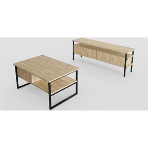 Set van TV-meubel en salontafel Mara | Kalune Design