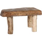 PTMD Collection | Kruk Rexy lengte 35 cm x breedte 25 cm x hoogte 25 cm naturel krukken hout poefs & krukken meubels | NADUVI outlet