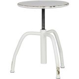 BePureHome | Kruk Damage hoogte 41 cm x breedte 42 cm x diepte 42 cm zwart krukken metaal meubels poefs & krukken | NADUVI outlet