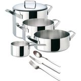 Sambonet | Pannenset Bestekcassette zilverkleurig potten & pannen aluminium kookgerei koken & tafelen | NADUVI outlet