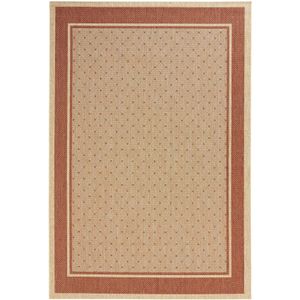 Hanse Home plat geweven tapijt Classy Terracotta, 80x150 cm