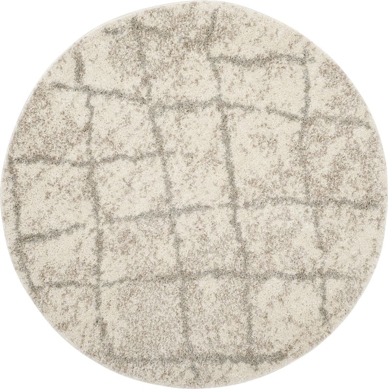 Vloerkleed - Grijs - Wol