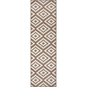 Hanse Home - Nordic - Tapijtloper - Taupe - 500 cm x 80 cm