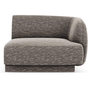 Modulair hoekelement Miley rechts chenille | Micadoni Limited Edition