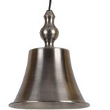 Collectione | Hanglamp Almona 15 x 18 cm zilverkleurig hanglampen aluminium hanglampen verlichting | NADUVI outlet