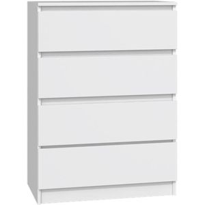 NADUVI Collection - Ladekast - Wit - MDF - Vier Lades