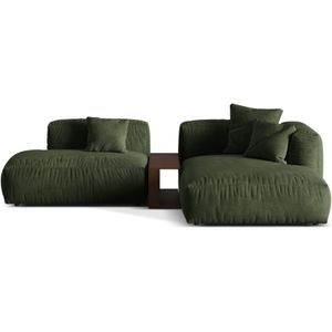Hoekbank Martina rechts velvet | Micadoni