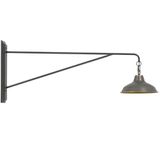 | Wandlamp Avoca lengte 113cm x breedte 27.5cm x hoogte46cm grijs metaal wandlampen | NADUVI outlet
