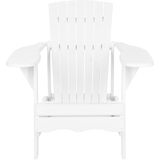 Safavieh Furniture | Tuinstoel Pilar lengte 89 cm x breedte 85 cm x hoogte 83.06 cm wit tuinstoelen acaciahout tuinmeubelen | NADUVI outlet