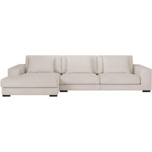 Hoekbank Kayuma ribstof links | NADUVI Collection